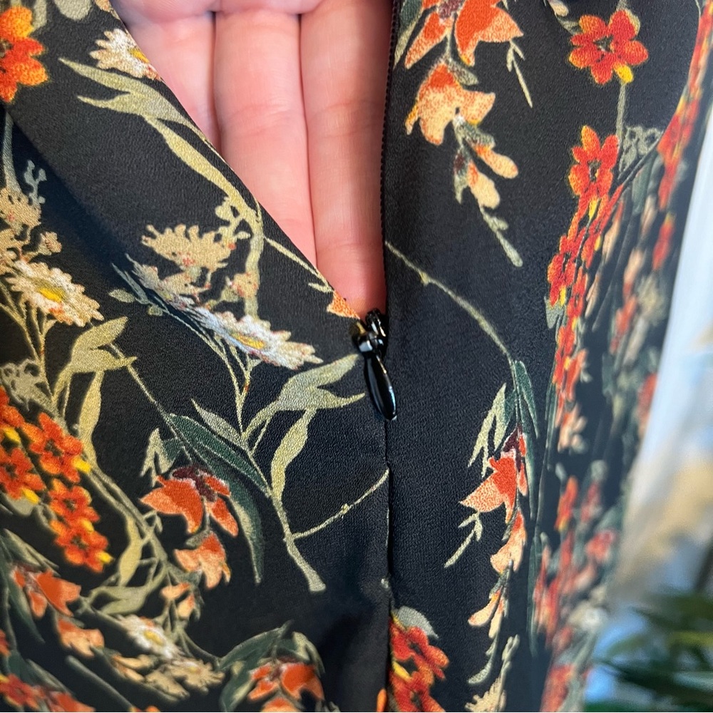 Chelsea & Violet Floral Jumpsuit with Slit Leg - Picture 8 of 12